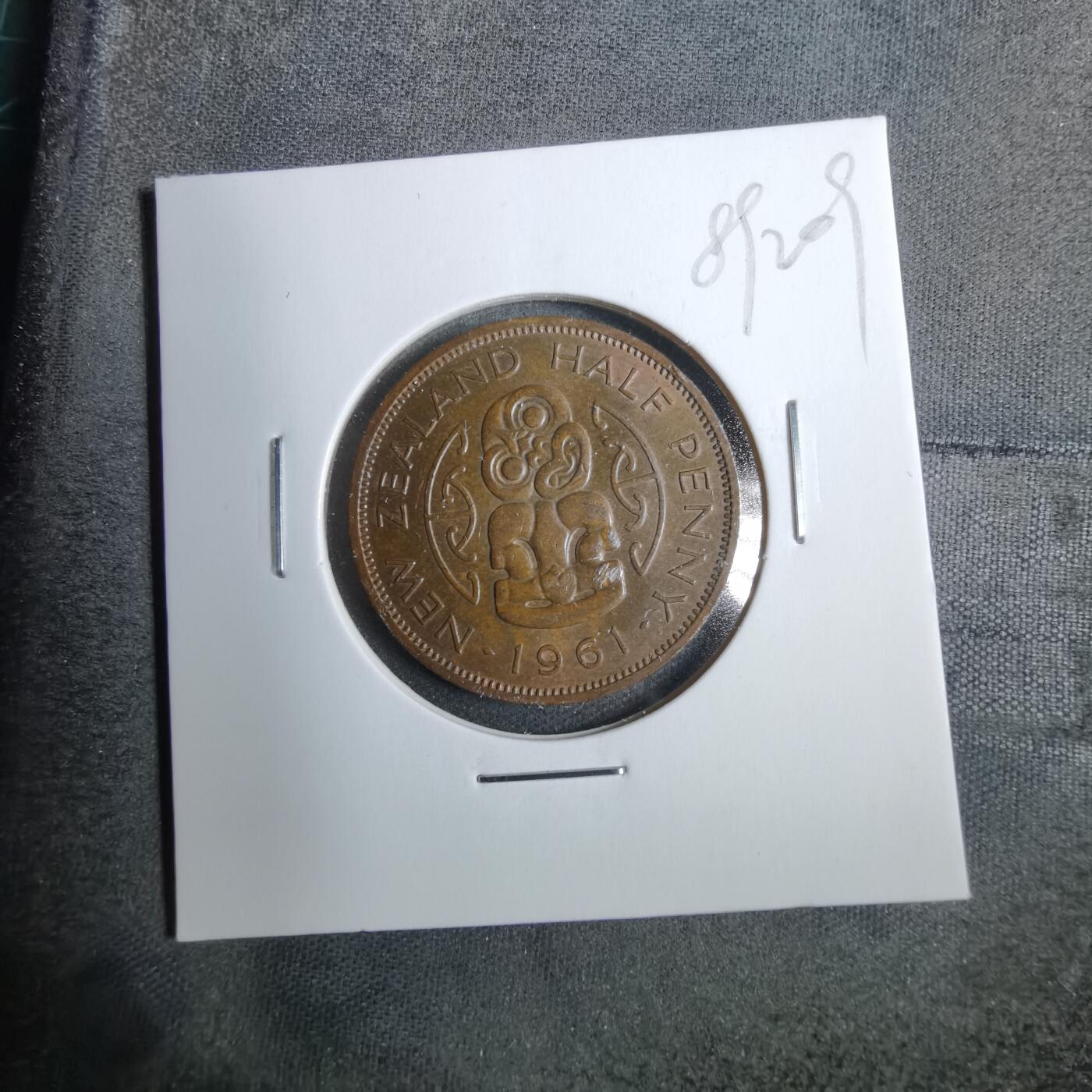 沼泽如烟--第889场 新西兰1961年半便士