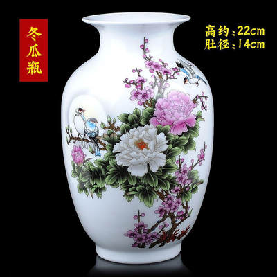 听雨轩（15） - 花前月下冬瓜瓶