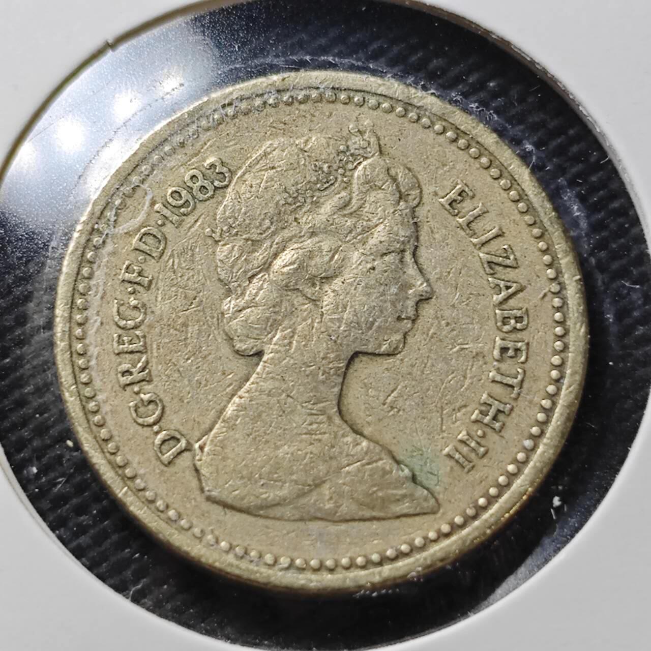 KK钱币收藏小铺  第363场  2月预留时间 周末发货  英国1镑