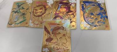 秋原瞳的小店第二十七期（持续收拍，11月秋意正浓，冬欲近，暖心囤卡好时光） - 1卡游三国小金人萌将卡，非常另类的萌将卡，独一无二，5张一套齐原膜