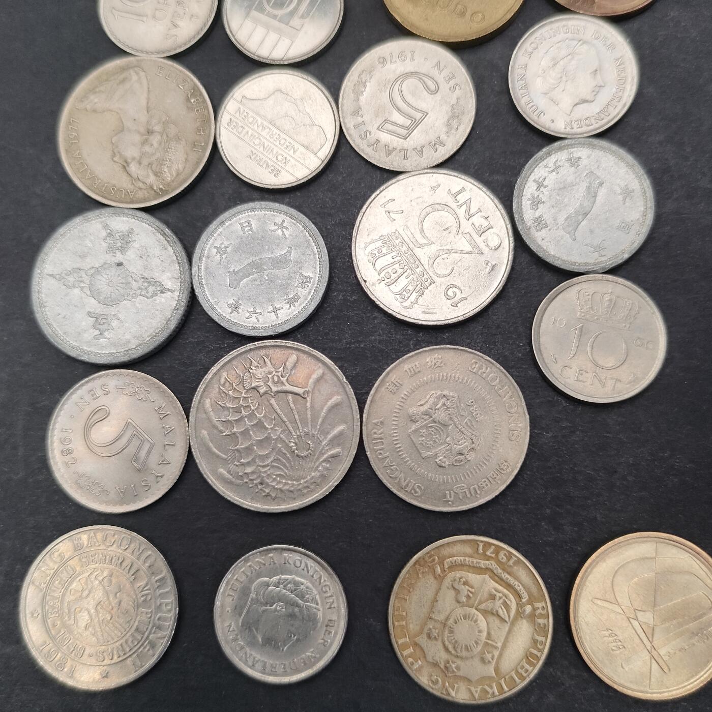 猩哥外币小铺➨【第200场】 硬币24个