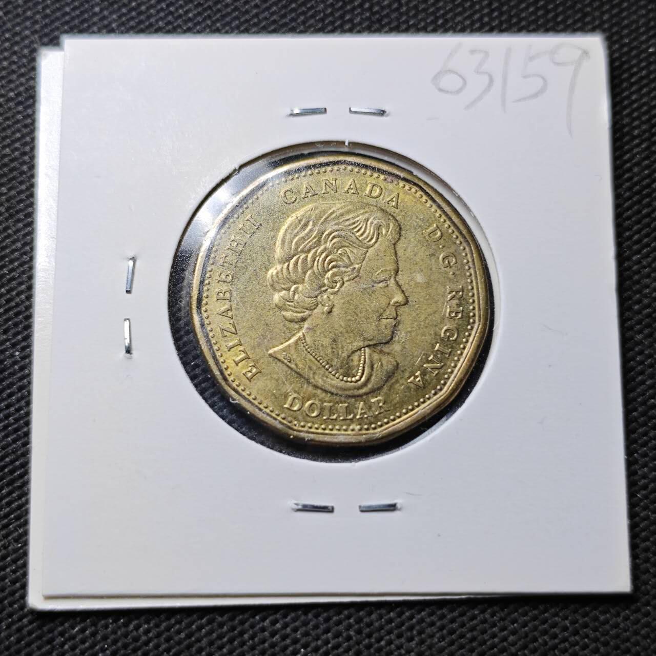 KK钱币收藏小铺  第363场  2月预留时间 周末发货  加拿大1元纪念币