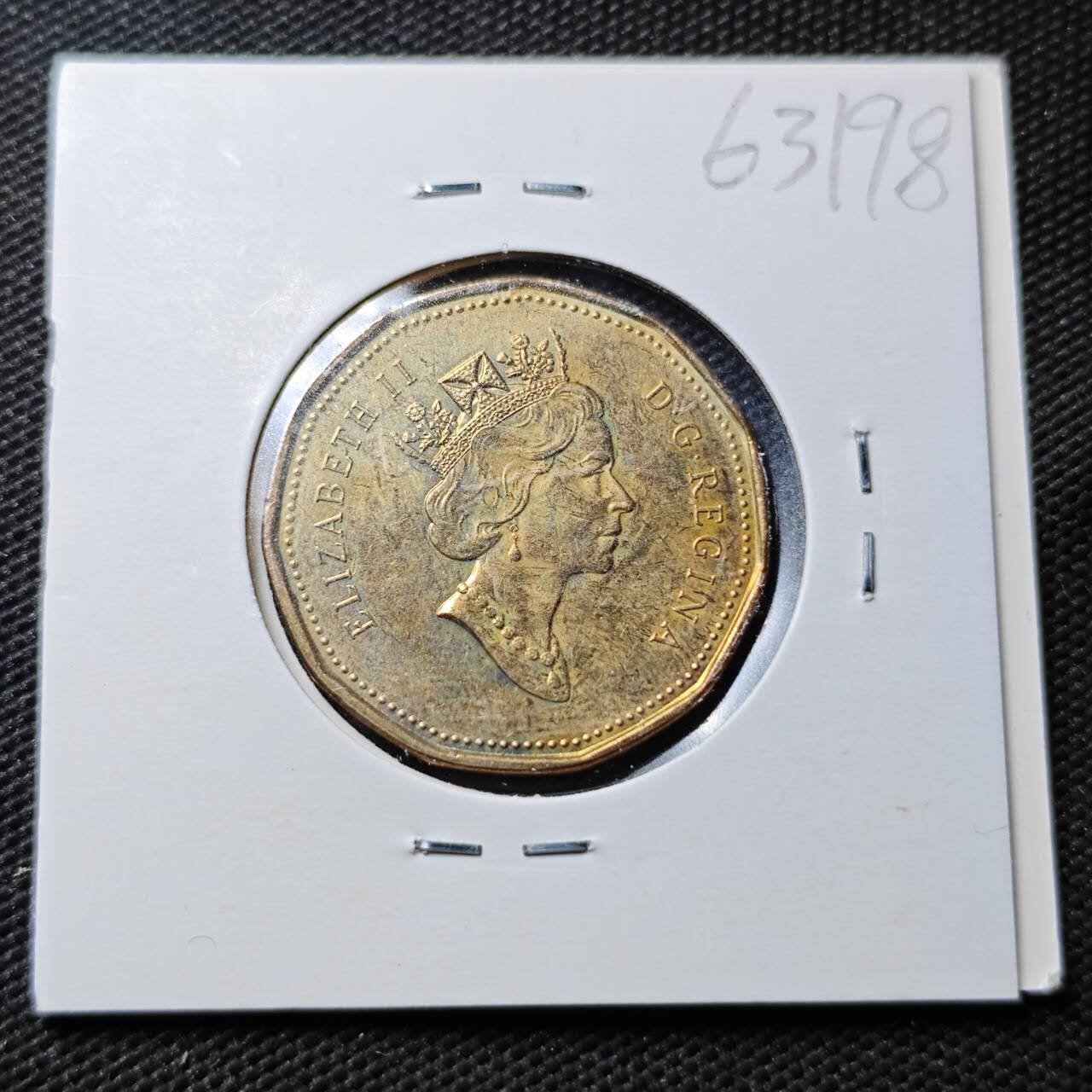 KK钱币收藏小铺  第363场  2月预留时间 周末发货  加拿大1元