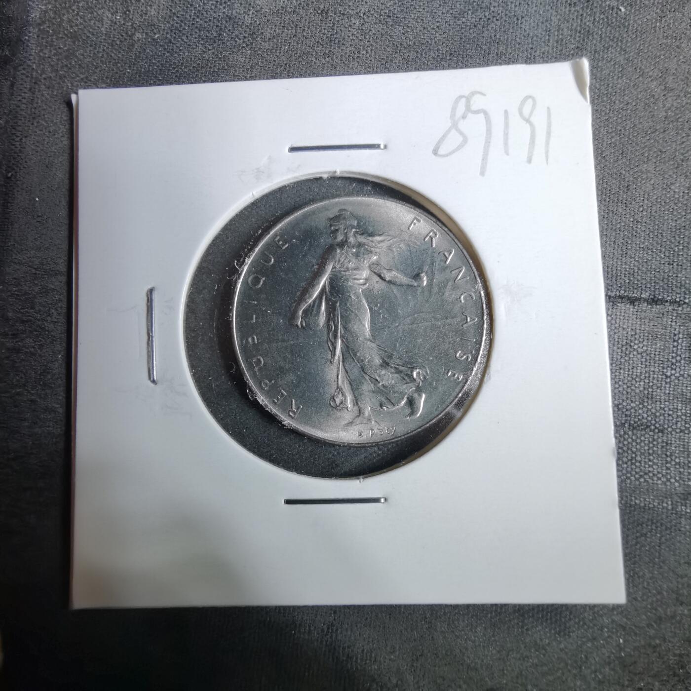 沼泽如烟--第889场 法国1975年1法郎