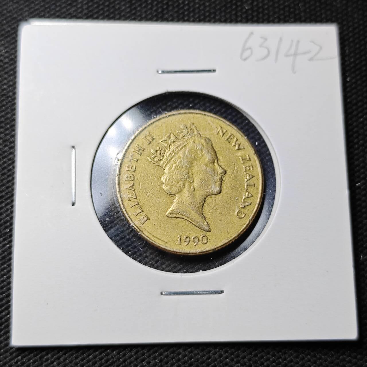 KK钱币收藏小铺  第363场  2月预留时间 周末发货  新西兰1元