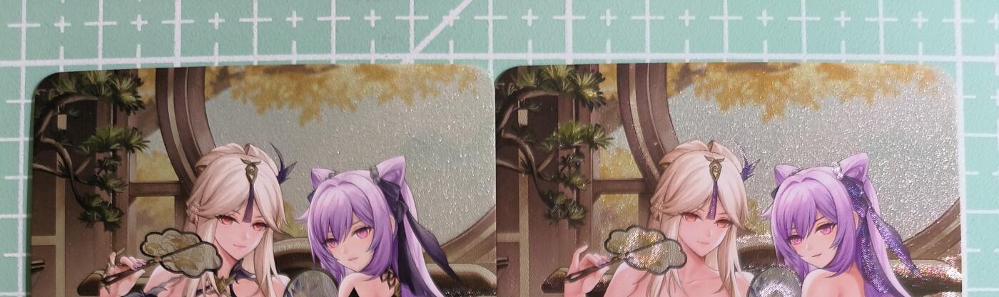 C先生卡牌 第15期 元集纪·刷子签·罐儿签·毒瘤签(持续收拍品中...) 【粗闪】游戏《原神》人气角色 双服饰 艺术卡