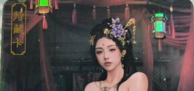 C先生卡牌 第15期 元集纪·刷子签·罐儿签·毒瘤签(持续收拍品中...) - 【彩闪】卡将文创《绝代芳华》夏姬  艺术卡