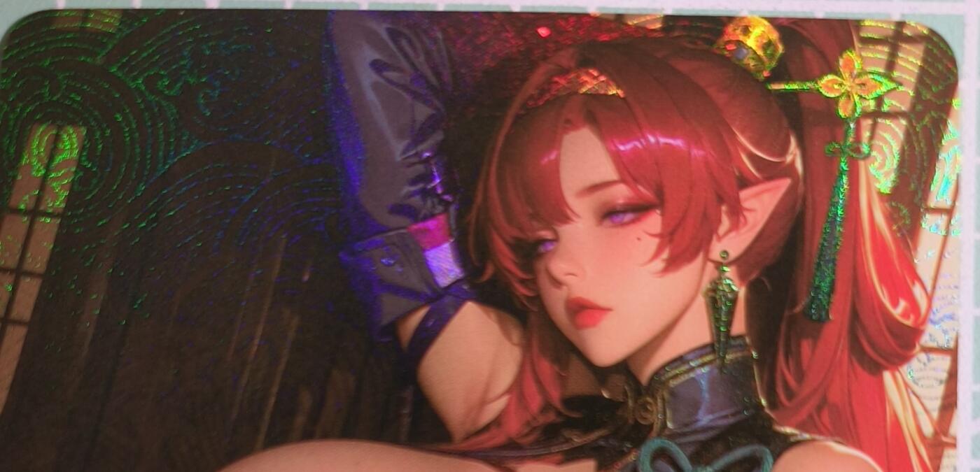 C先生卡牌 第15期 元集纪·刷子签·罐儿签·毒瘤签(持续收拍品中...) 【彩闪】墨卡文化《大雷芳华》③ 艺术卡