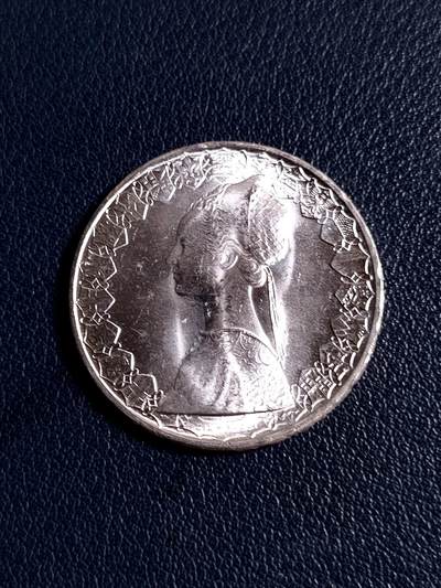 世界各国银币章专场（第23场） - 1966年意大利500里拉银币（哥伦布文艺复兴少女）