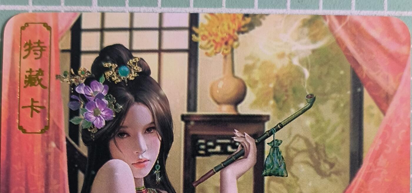 C先生卡牌 第15期 元集纪·刷子签·罐儿签·毒瘤签(持续收拍品中...) 【彩闪】卡将文创《绝代芳华》贾南风  艺术卡