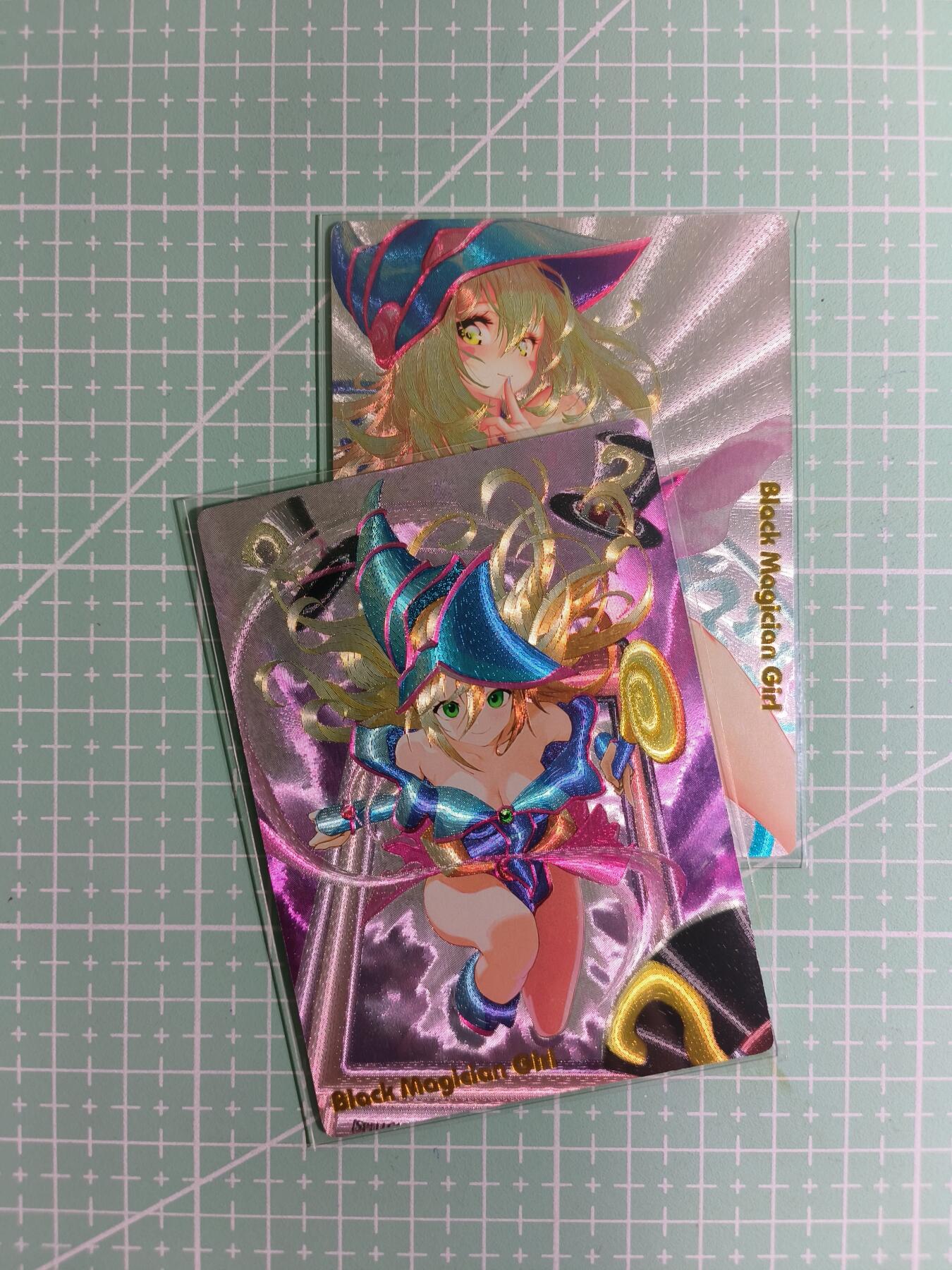 C先生卡牌 第15期 元集纪·刷子签·罐儿签·毒瘤签(持续收拍品中...) 【粗闪】奇点卡牌《盲包系列》魔女 2张