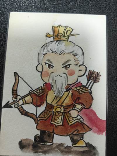 天玑星卡拍第134期《11.3周一截拍》持续收拍收评中 满赠卡需备注 - 【手绘卡】 小火柴 黄忠 手绘卡