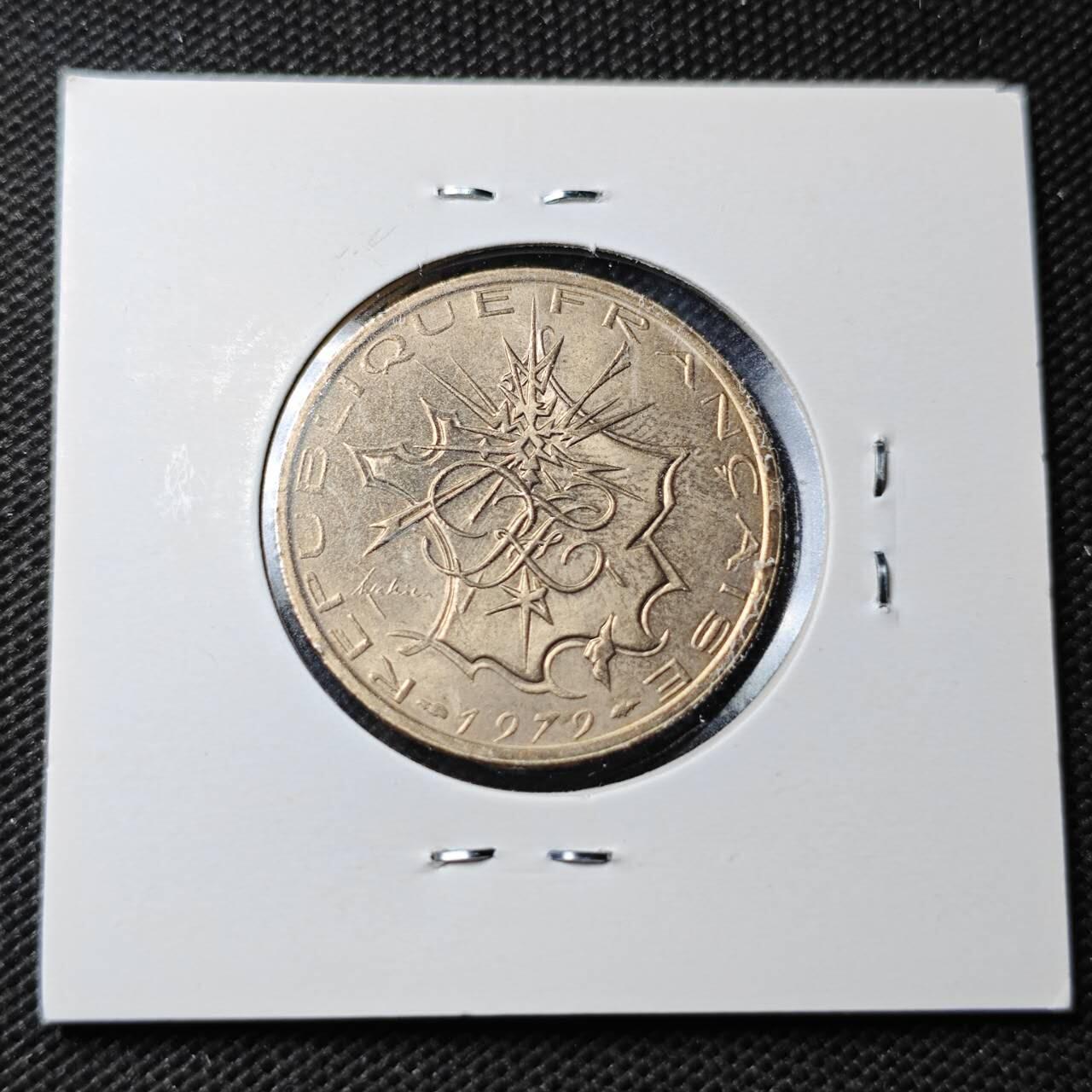 KK钱币收藏小铺  第363场  2月预留时间 周末发货  法国10法郎 好品