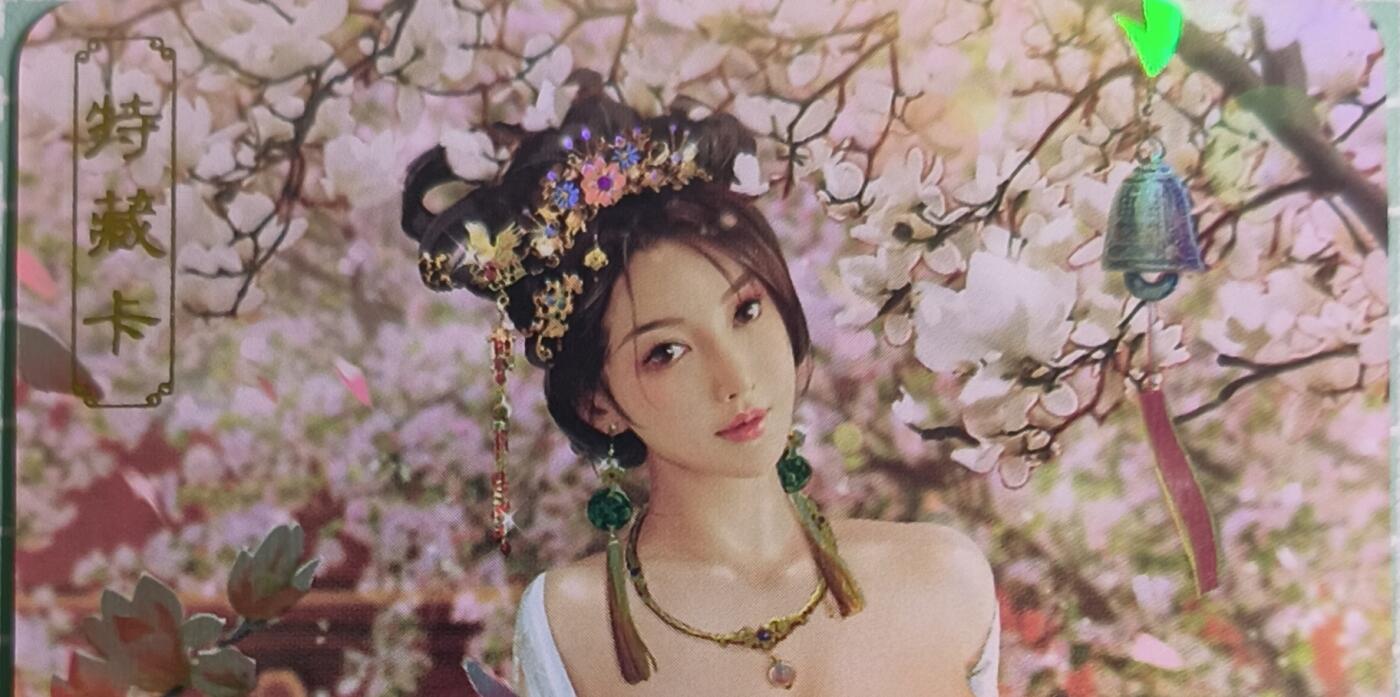 C先生卡牌 第15期 元集纪·刷子签·罐儿签·毒瘤签(持续收拍品中...) 【彩闪】卡将文创《绝代芳华》苏小小  艺术卡