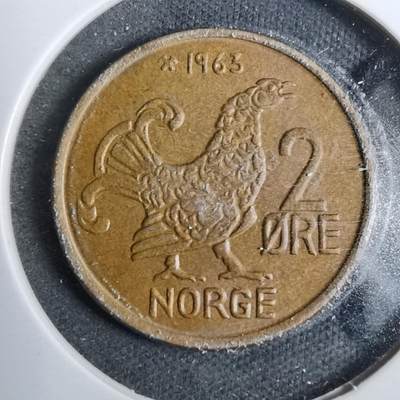 沼泽如烟--第889场 - 挪威1963年2欧尔