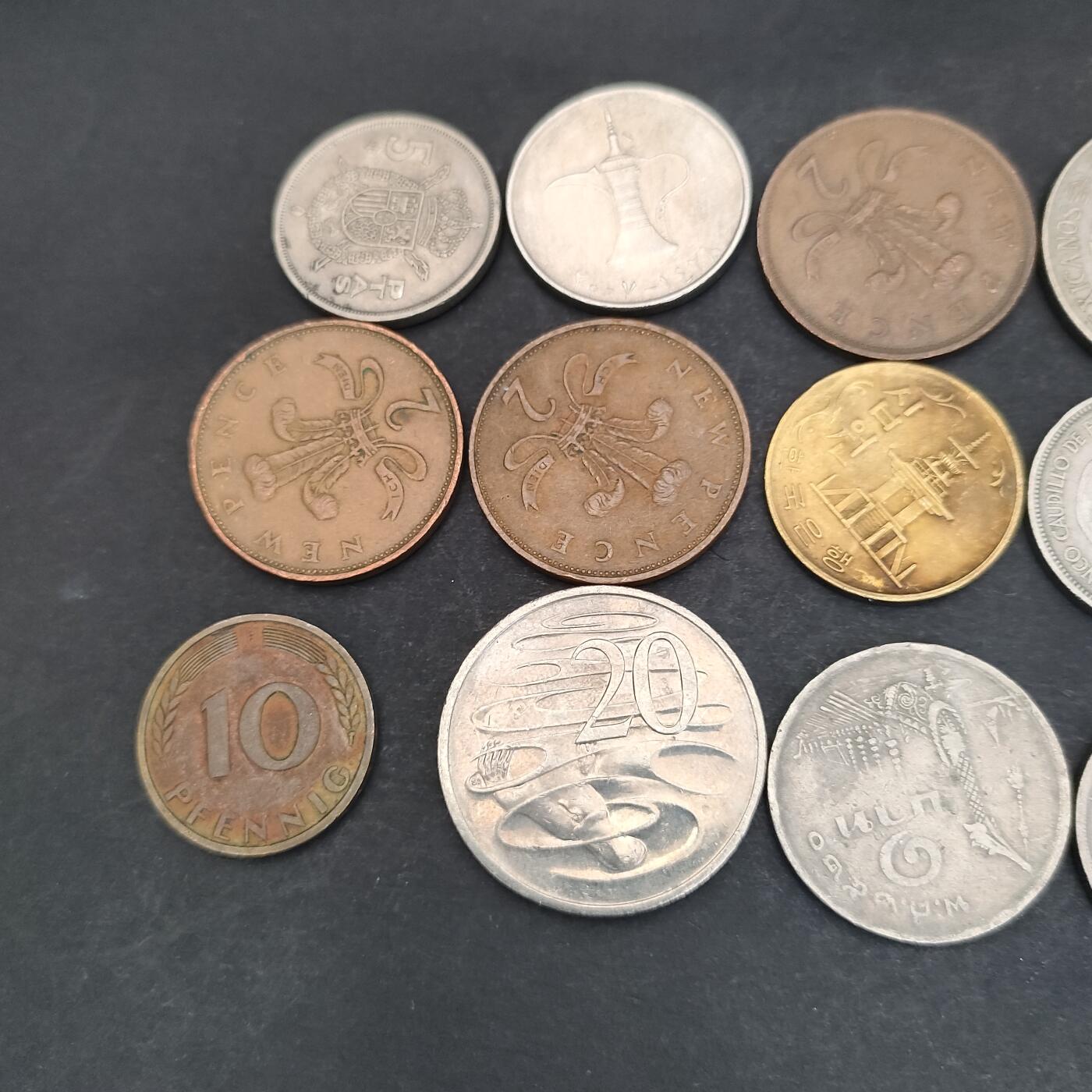 猩哥外币小铺➨【第200场】 硬币12个