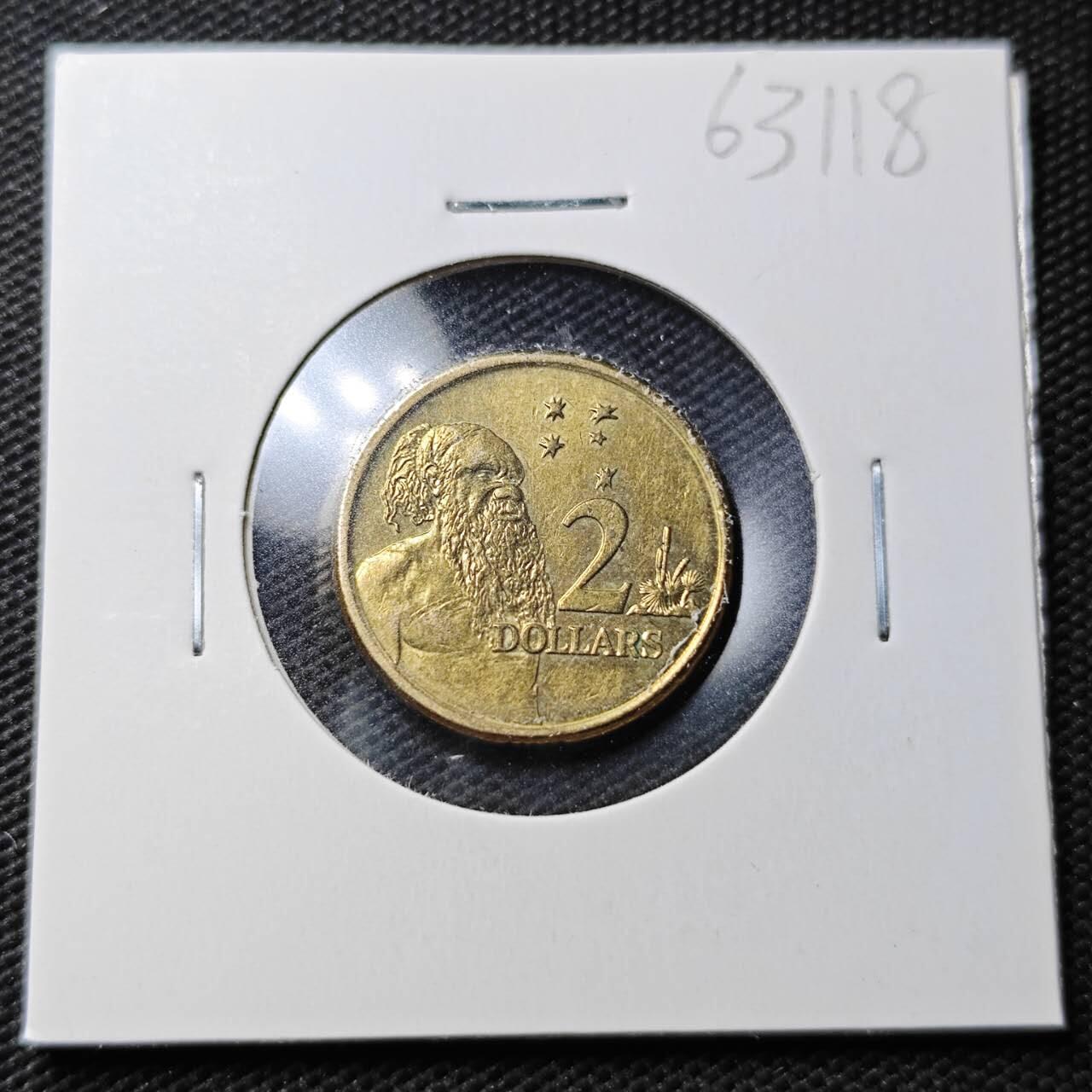 KK钱币收藏小铺  第363场  2月预留时间 周末发货 澳大利亚2元