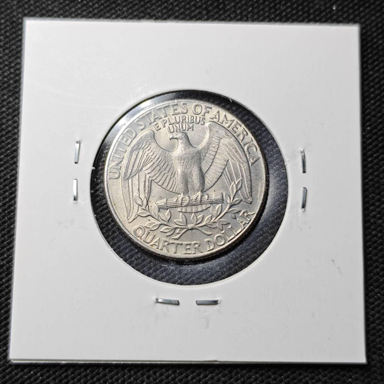 KK钱币收藏小铺  第363场  2月预留时间 周末发货  1990美国25分 好品