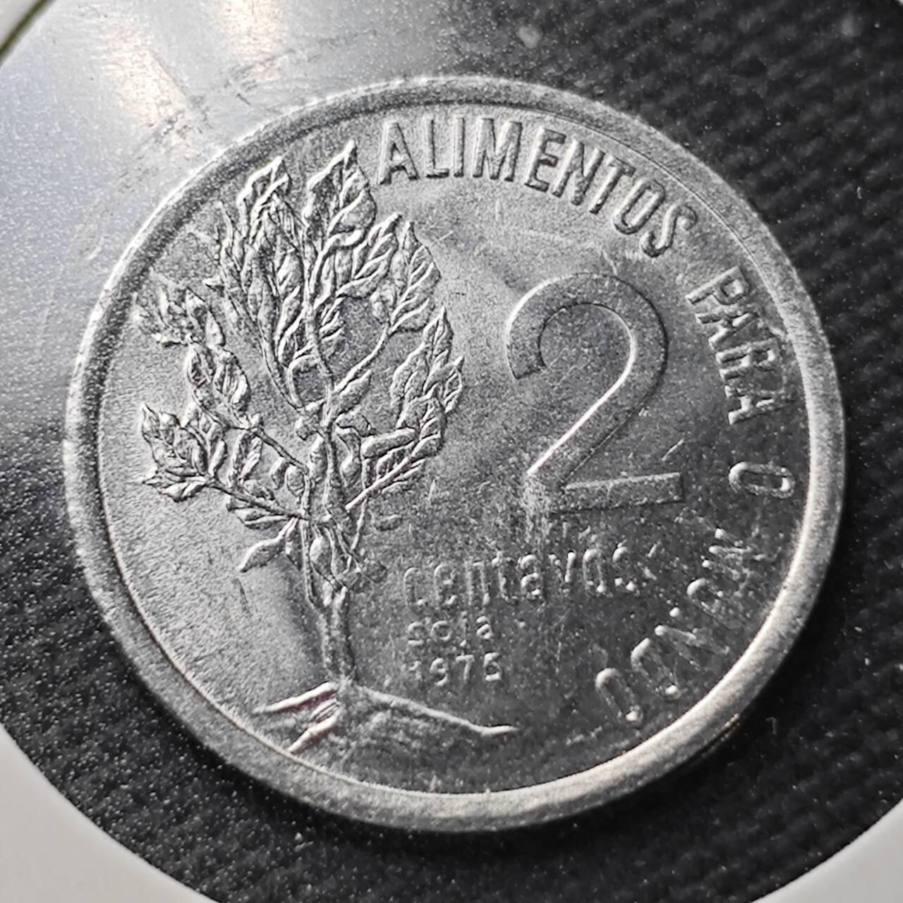 KK钱币收藏小铺  第363场  2月预留时间 周末发货  巴西2分纪念币 好品