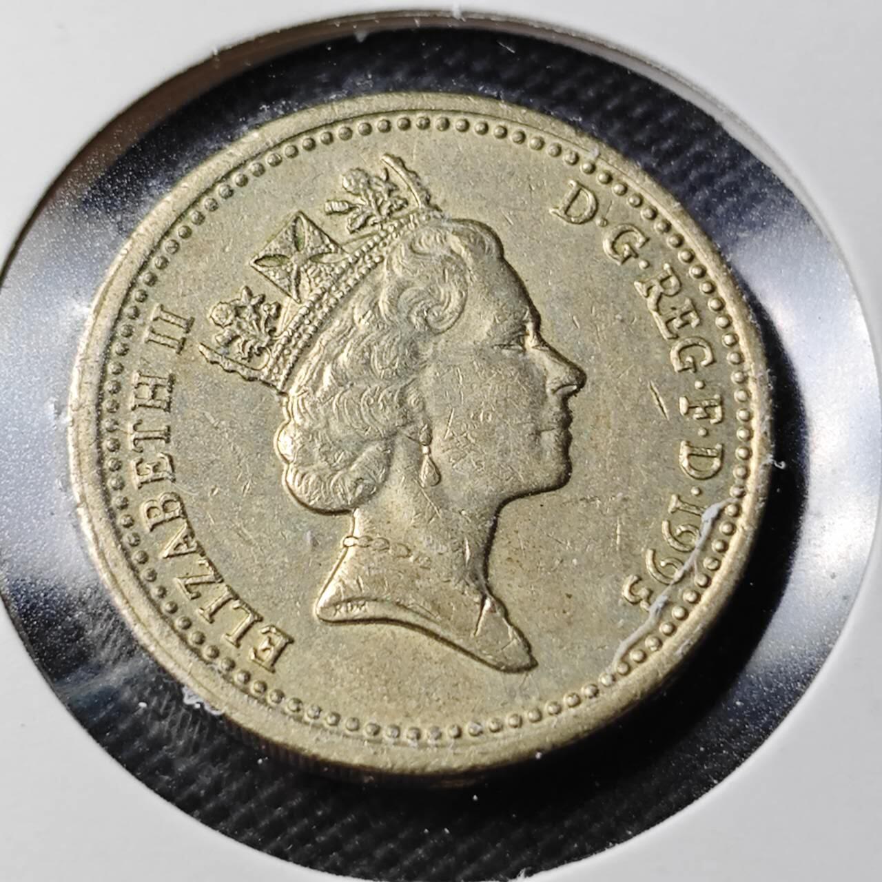 KK钱币收藏小铺  第363场  2月预留时间 周末发货  英国1镑