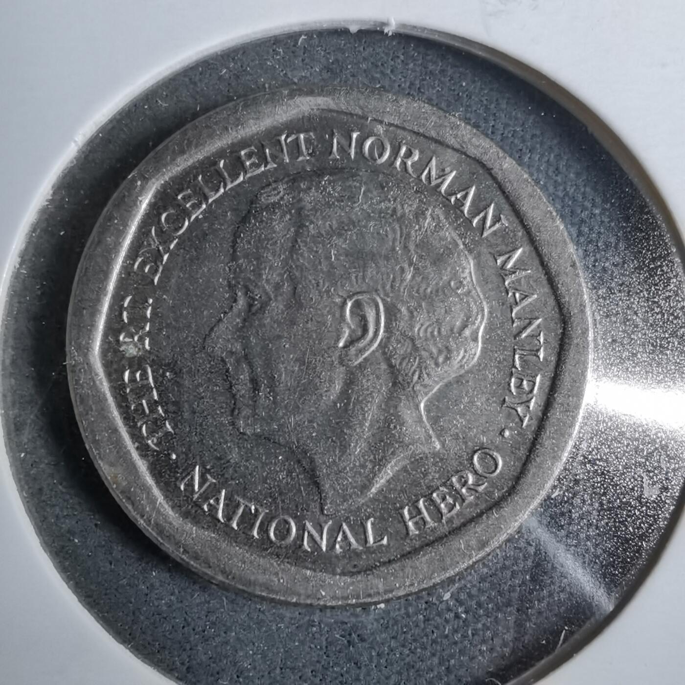 沼泽如烟--第889场 牙买加1994年五元