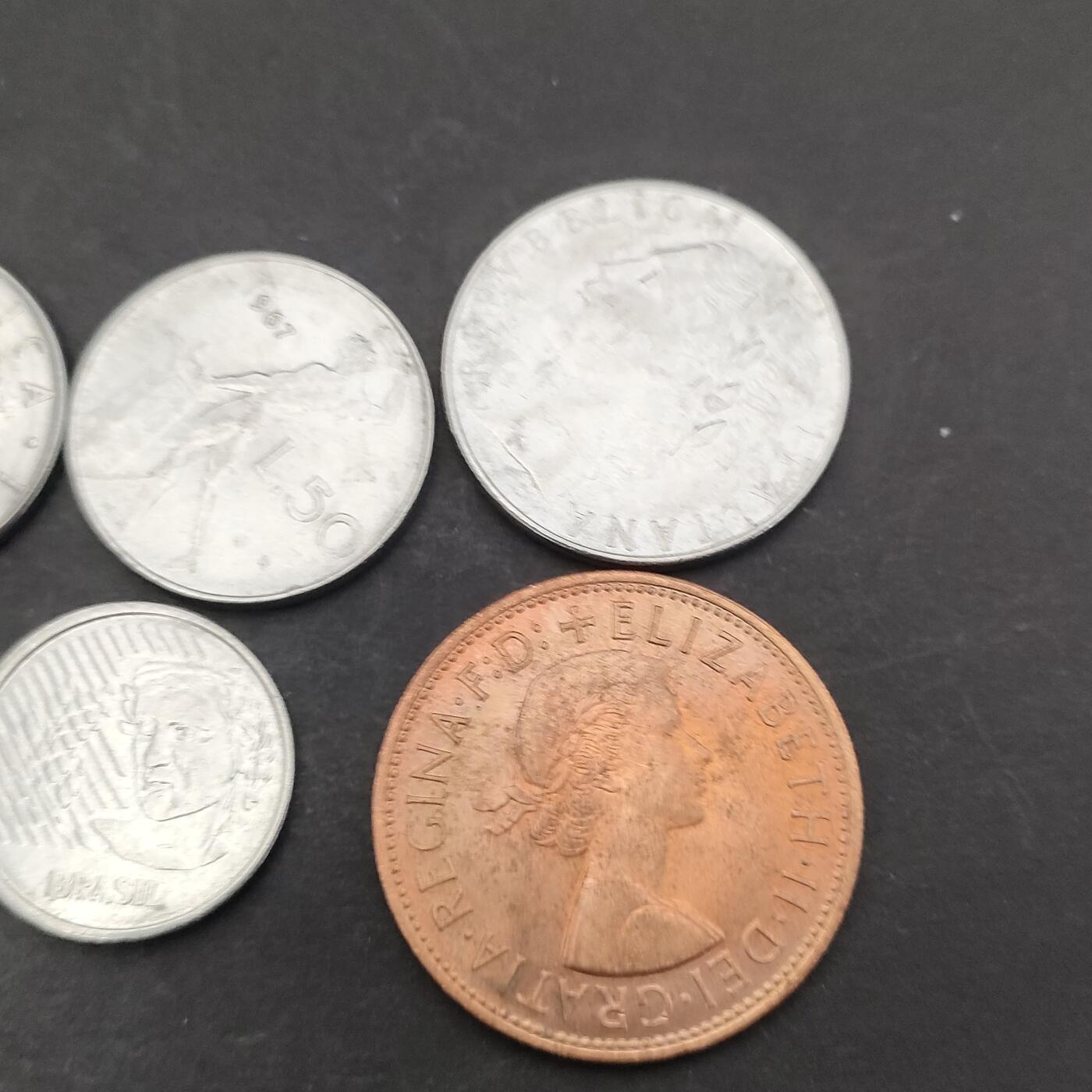 猩哥外币小铺➨【第200场】 硬币7个