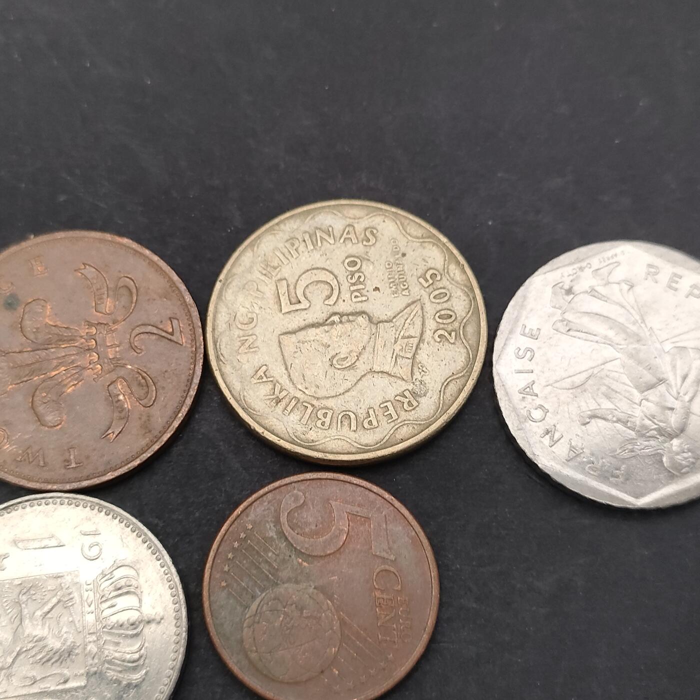 猩哥外币小铺➨【第200场】 硬币6个