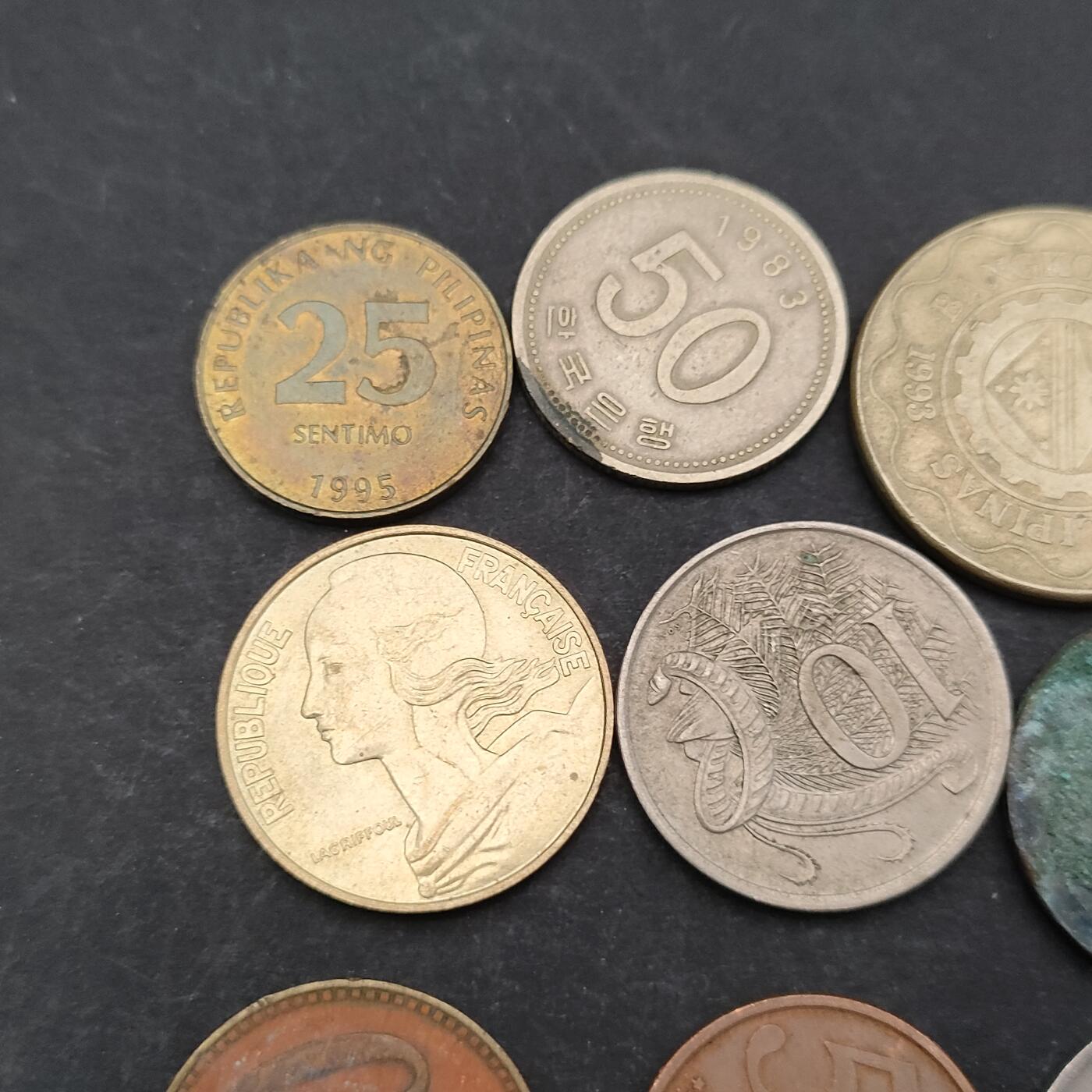 猩哥外币小铺➨【第200场】 硬币12个