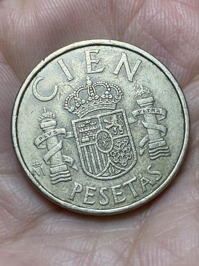 2025年第一百二十一场(总第一百四十七场）外国好品散币(免佣金) - 西班牙🇪🇸1982年100比塞塔