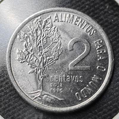 KK钱币收藏小铺  第363场  2月预留时间 周末发货 -  1975巴西2分 好品纪念币
