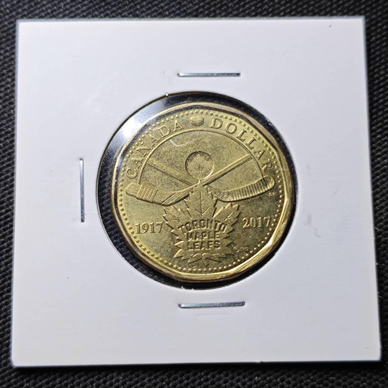 KK钱币收藏小铺  第363场  2月预留时间 周末发货  2017加拿大1元纪念币