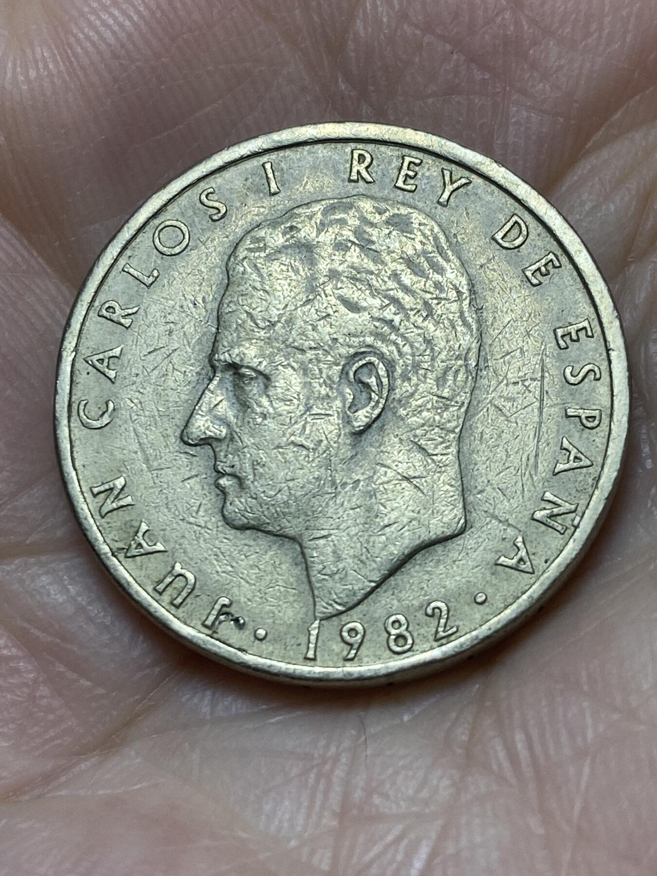 2025年第一百二十一场(总第一百四十七场）外国好品散币(免佣金) 西班牙🇪🇸1982年100比塞塔