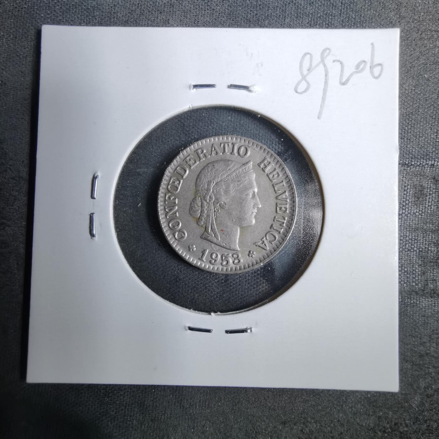 沼泽如烟--第889场 瑞士1953年10分