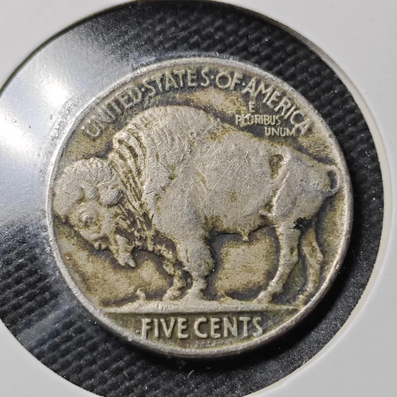 KK钱币收藏小铺  第363场  2月预留时间 周末发货  1936美国5分镍币 年份清楚