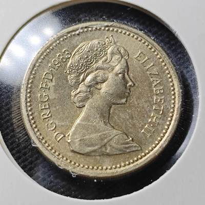 KK钱币收藏小铺  第363场  2月预留时间 周末发货 -  英国1镑