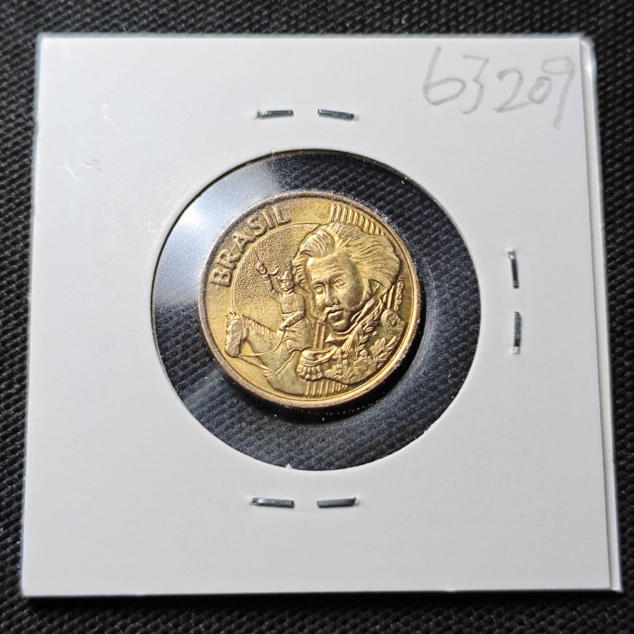 KK钱币收藏小铺  第363场  2月预留时间 周末发货  巴西10分 好品铜币