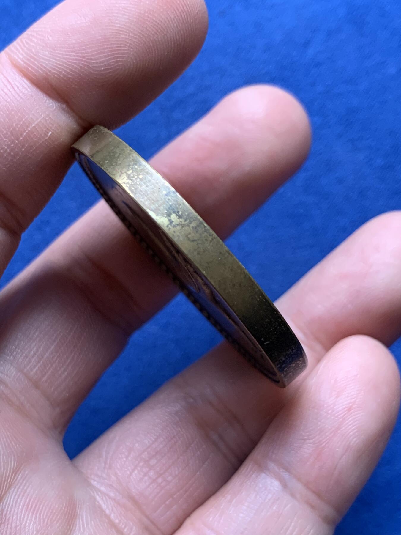 《竞宝斋》第434场 周日，周一2场连拍 （全场包邮） 瑞士 罗曼肖恩 STV 鸽子展 铜质奖章 首见品种 37.4克 43mm