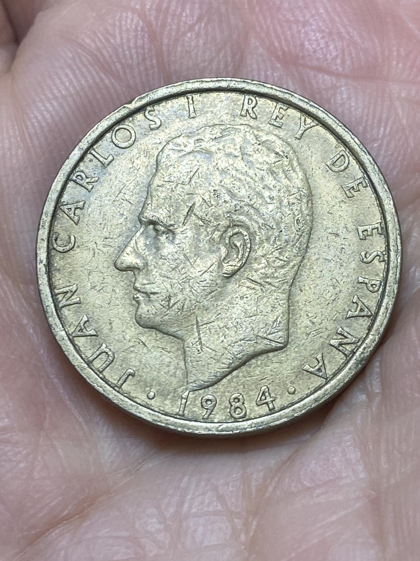 2025年第一百二十一场(总第一百四十七场）外国好品散币(免佣金) 西班牙🇪🇸1984年100比塞塔