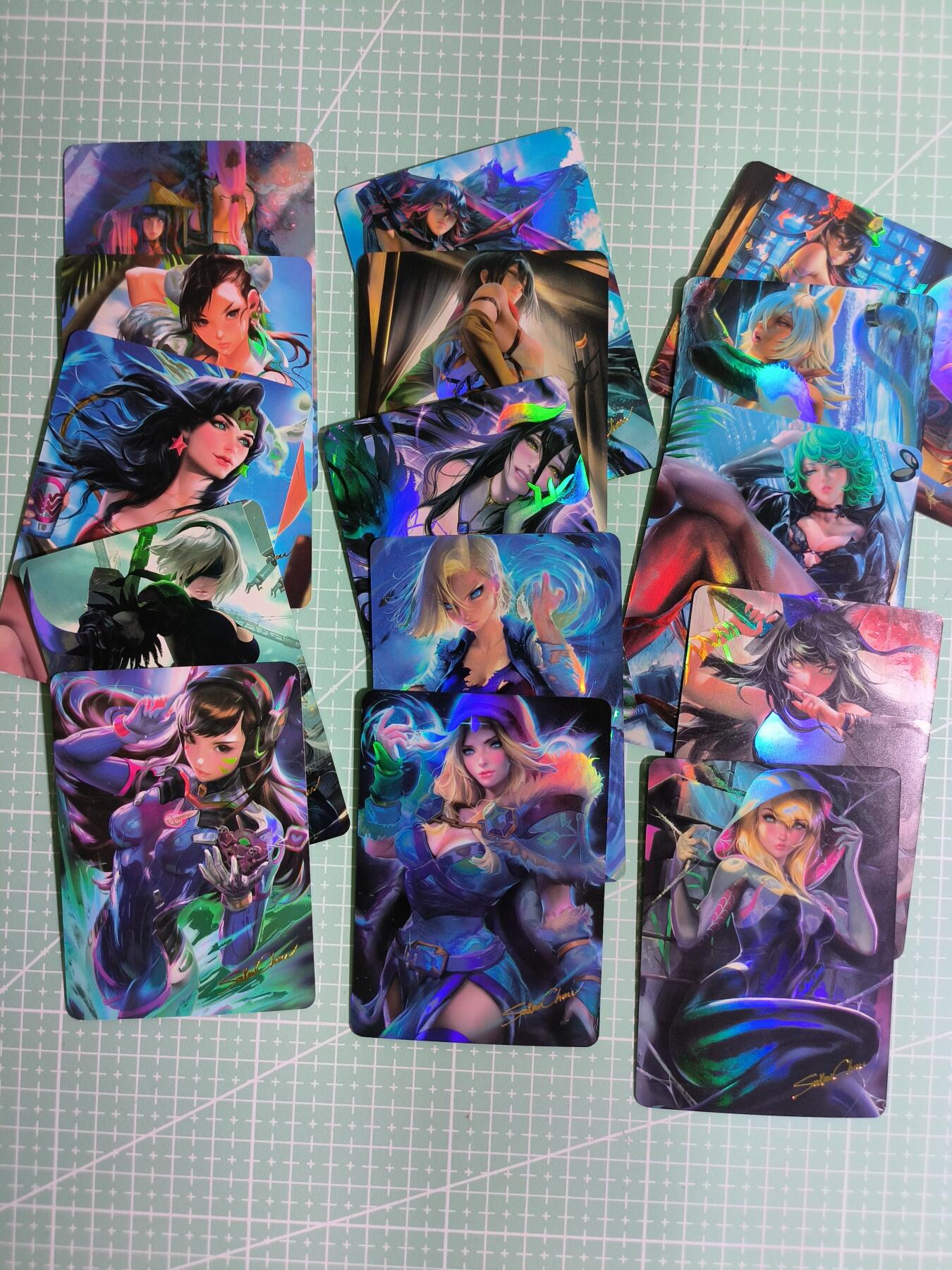 C先生卡牌 第15期 元集纪·刷子签·罐儿签·毒瘤签(持续收拍品中...) 【彩闪】燎原正版《ACG系列》不知道这是第几弹 15张