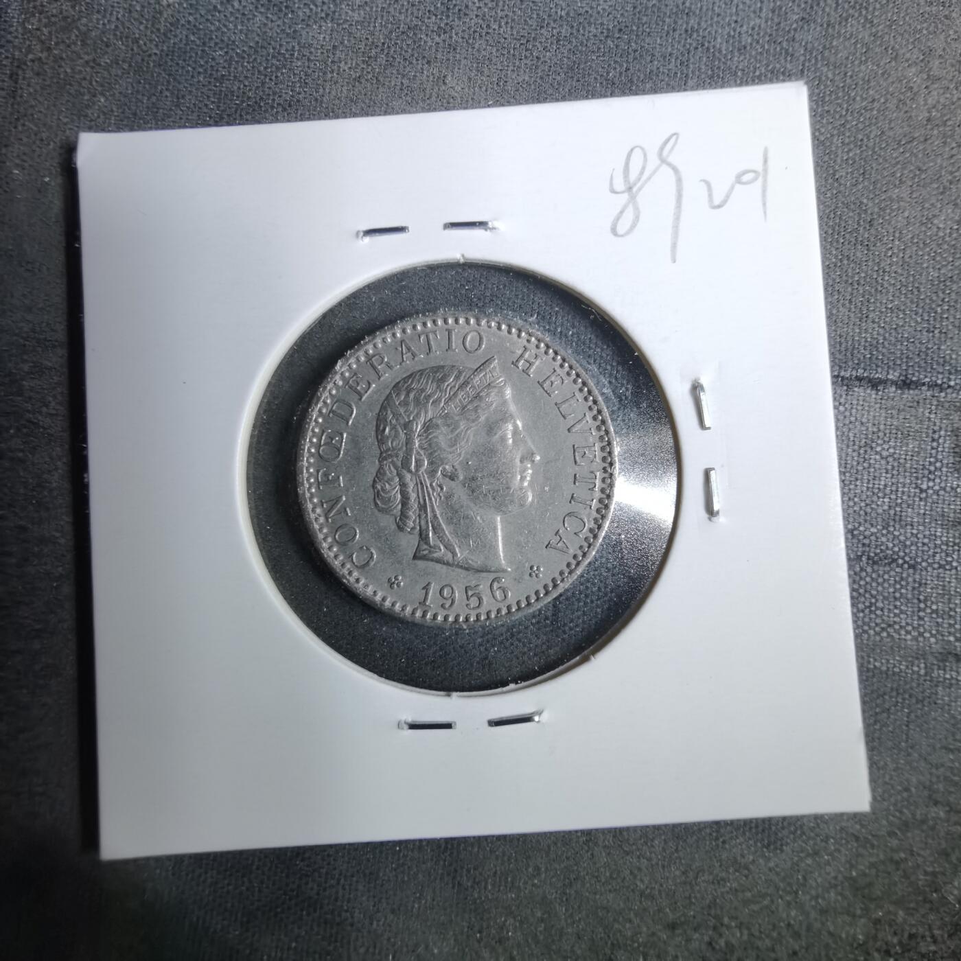 沼泽如烟--第889场 瑞士1956年20分