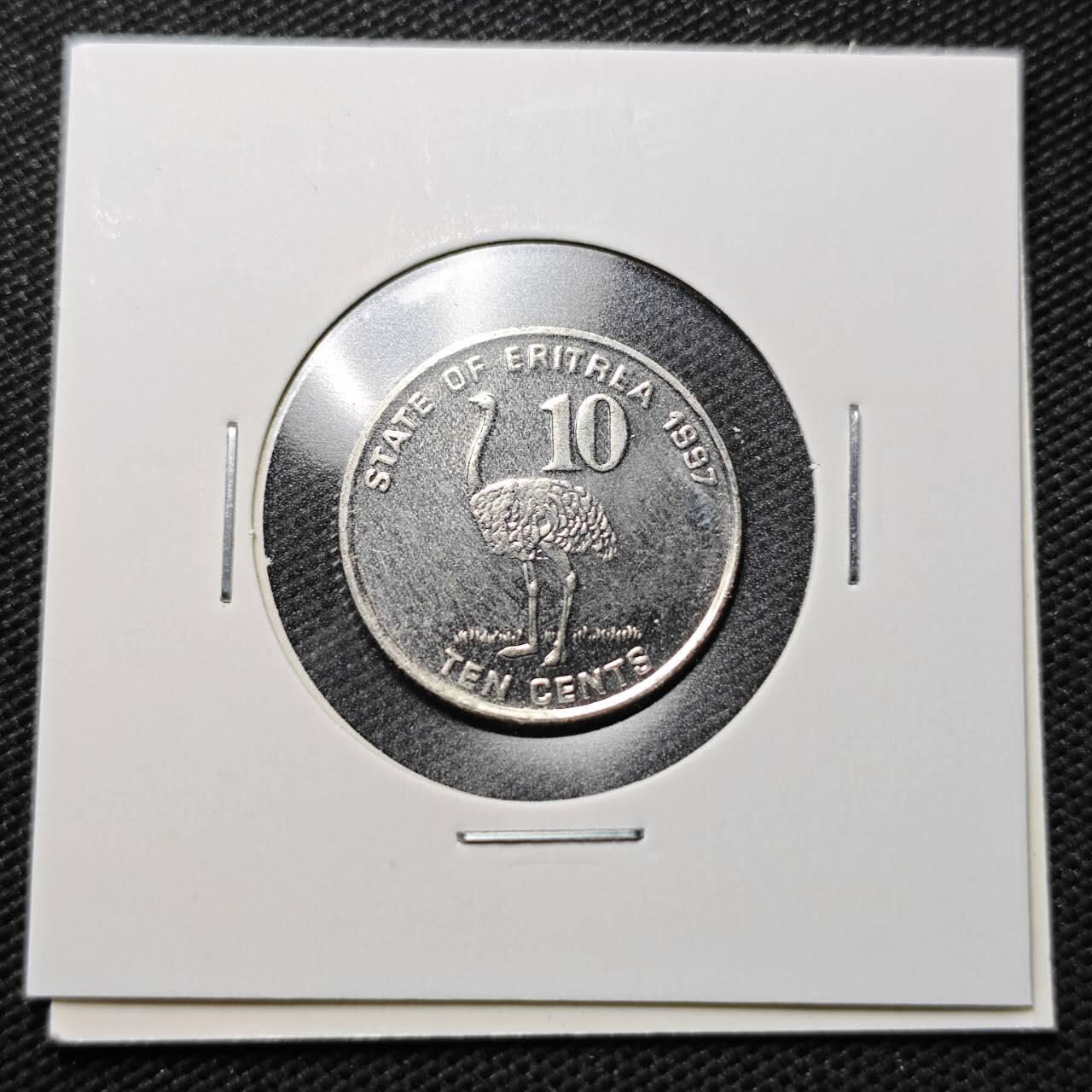 KK钱币收藏小铺  第363场  2月预留时间 周末发货  厄立特里亚