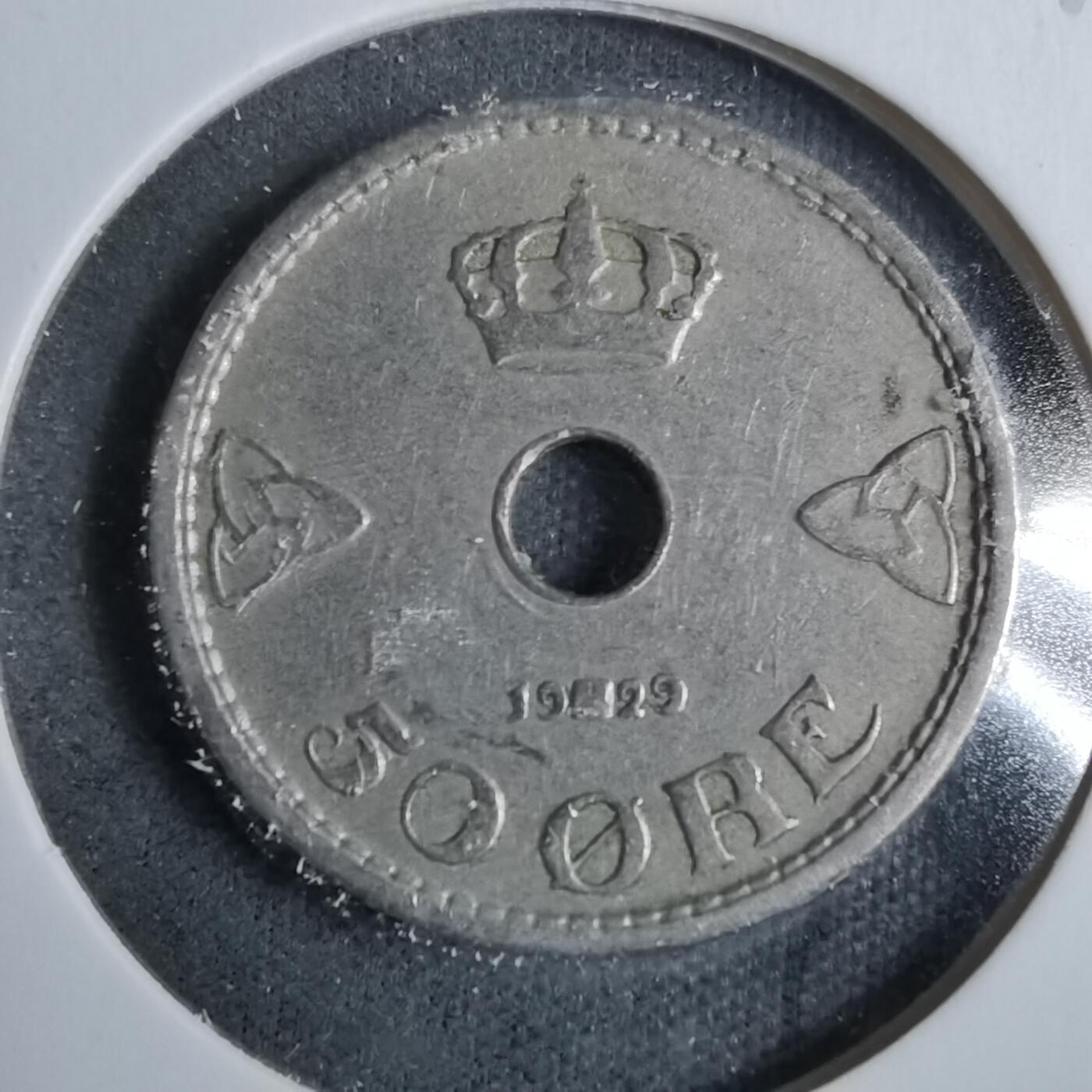 沼泽如烟--第889场 挪威1929年50欧尔