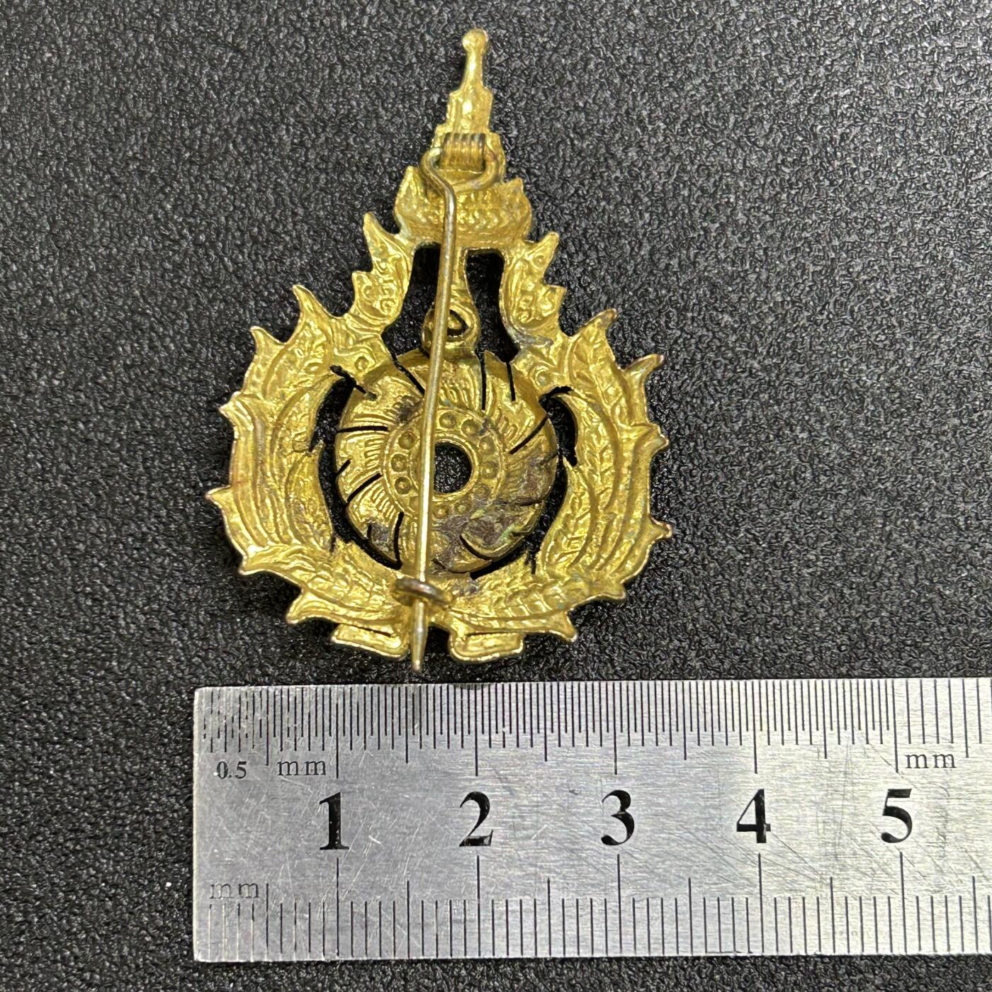 西秦中古拍卖第六十四期 泰国皇家陆军早期帽徽 越南战争时期