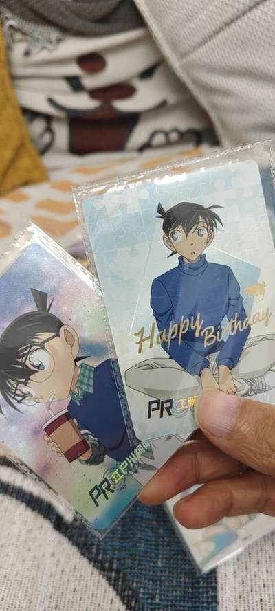 秋原瞳的小店第二十七期（持续收拍，11月秋意正浓，冬欲近，暖心囤卡好时光） - 卡游柯南活动卡一对