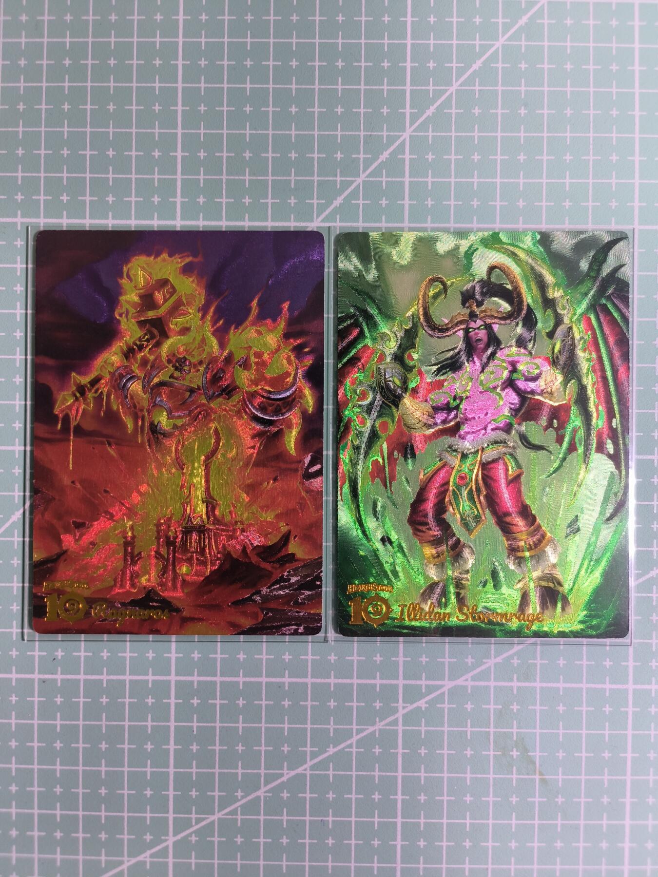 C先生卡牌 第15期 元集纪·刷子签·罐儿签·毒瘤签(持续收拍品中...) 【粗闪】奇点卡牌《盲包系列》魔兽世界 2张