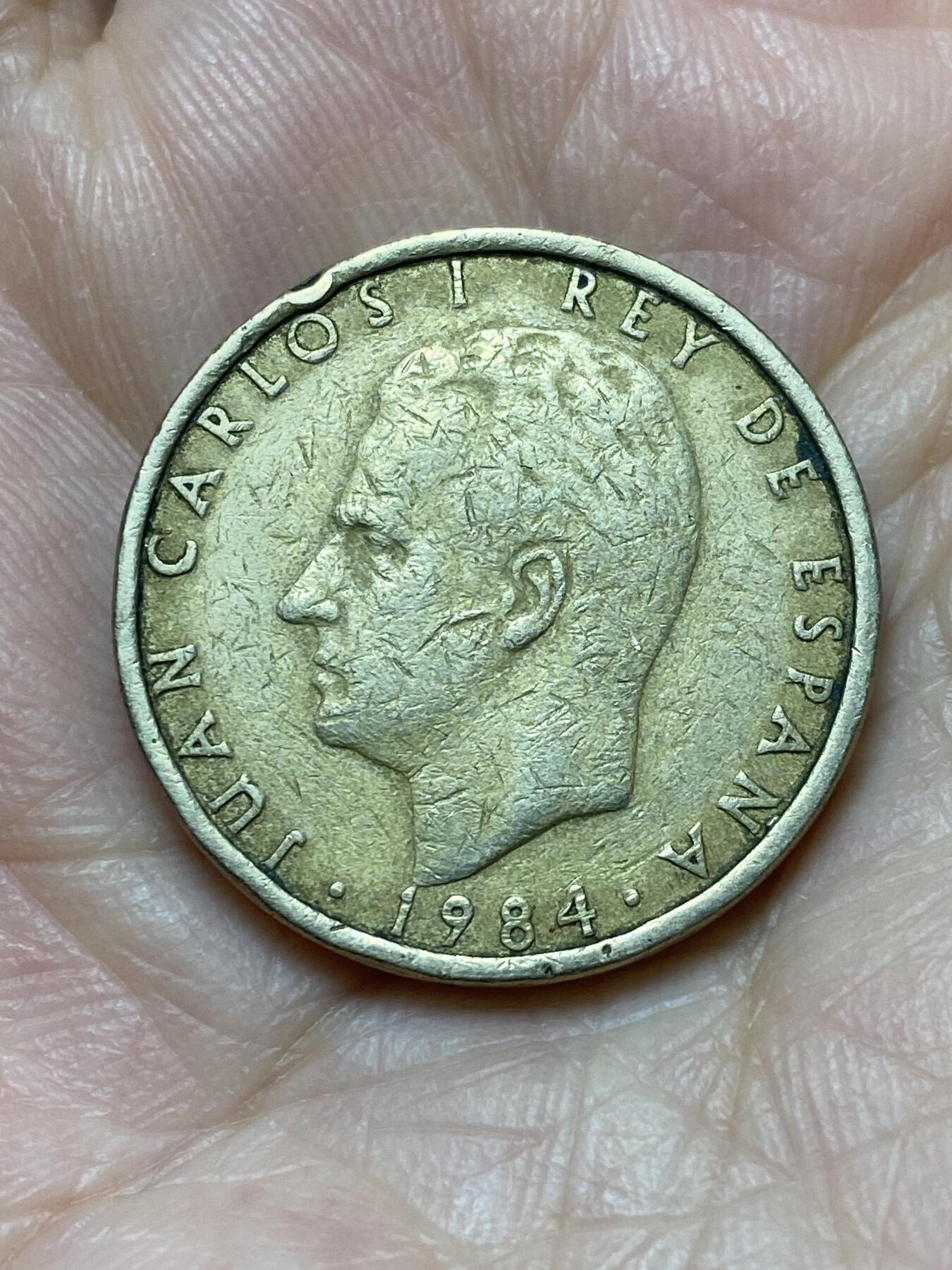 2025年第一百二十一场(总第一百四十七场）外国好品散币(免佣金) 西班牙🇪🇸1984年100比塞塔