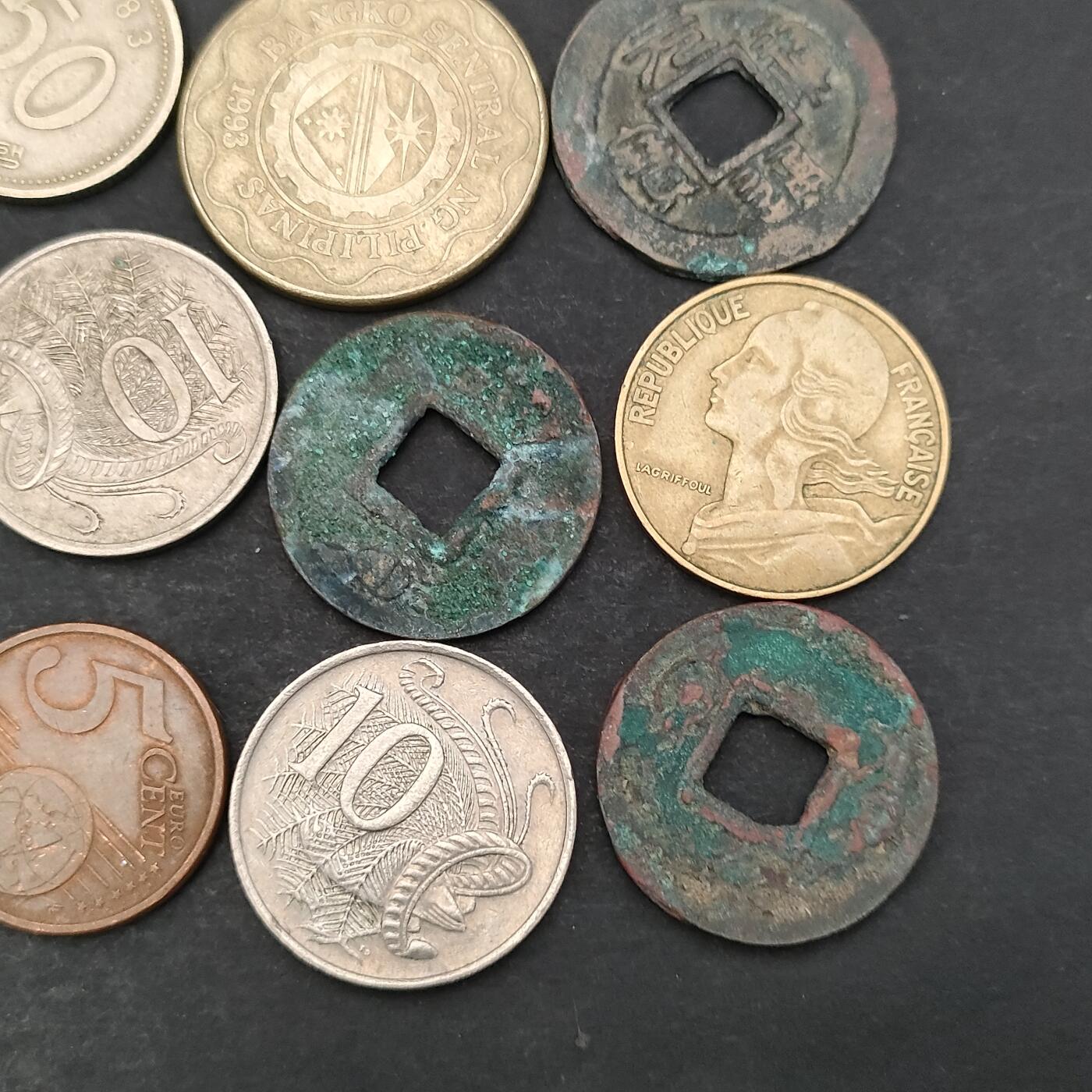 猩哥外币小铺➨【第200场】 硬币12个