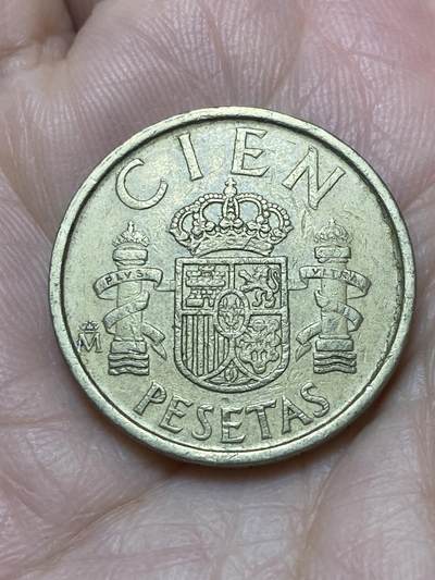 2025年第一百二十一场(总第一百四十七场）外国好品散币(免佣金) - 西班牙🇪🇸1988年100比塞塔