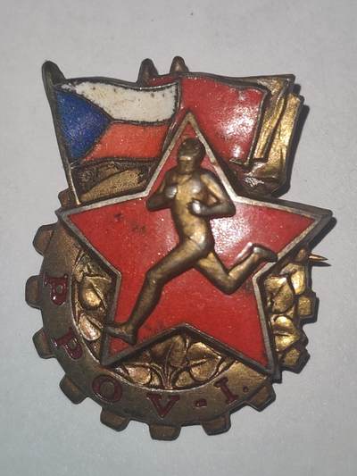 韵星假日精品2025秋季军品类拍卖会-- Rimey Holidays Boutique 2025 Autumn Militaria Sale - 捷克斯洛伐克共和国一级体能证章