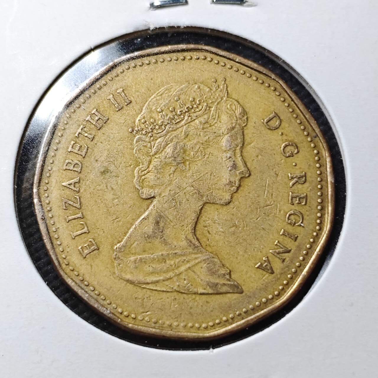 KK钱币收藏小铺  第363场  2月预留时间 周末发货  加拿大1元